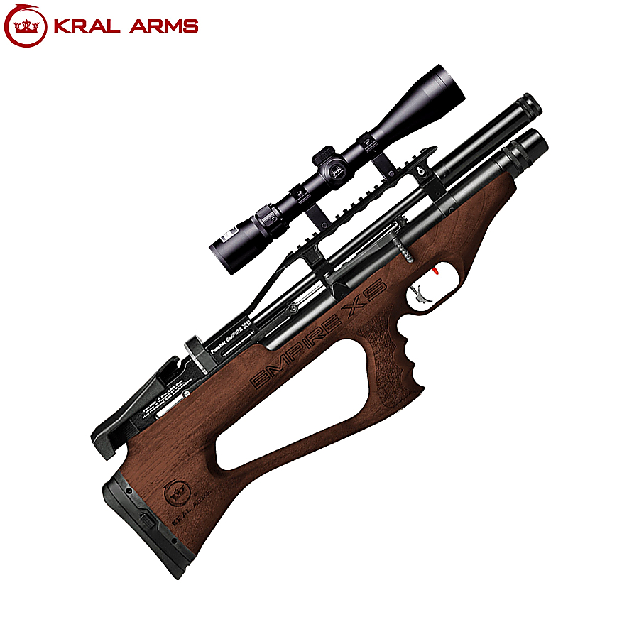 Buy online PCP Air Rifle Kral Arms Puncher Empire XS Walnut from