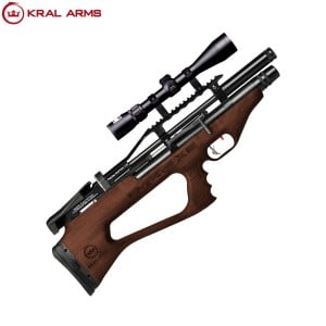 PCP Air Rifle Kral Arms Puncher Empire XS Walnut