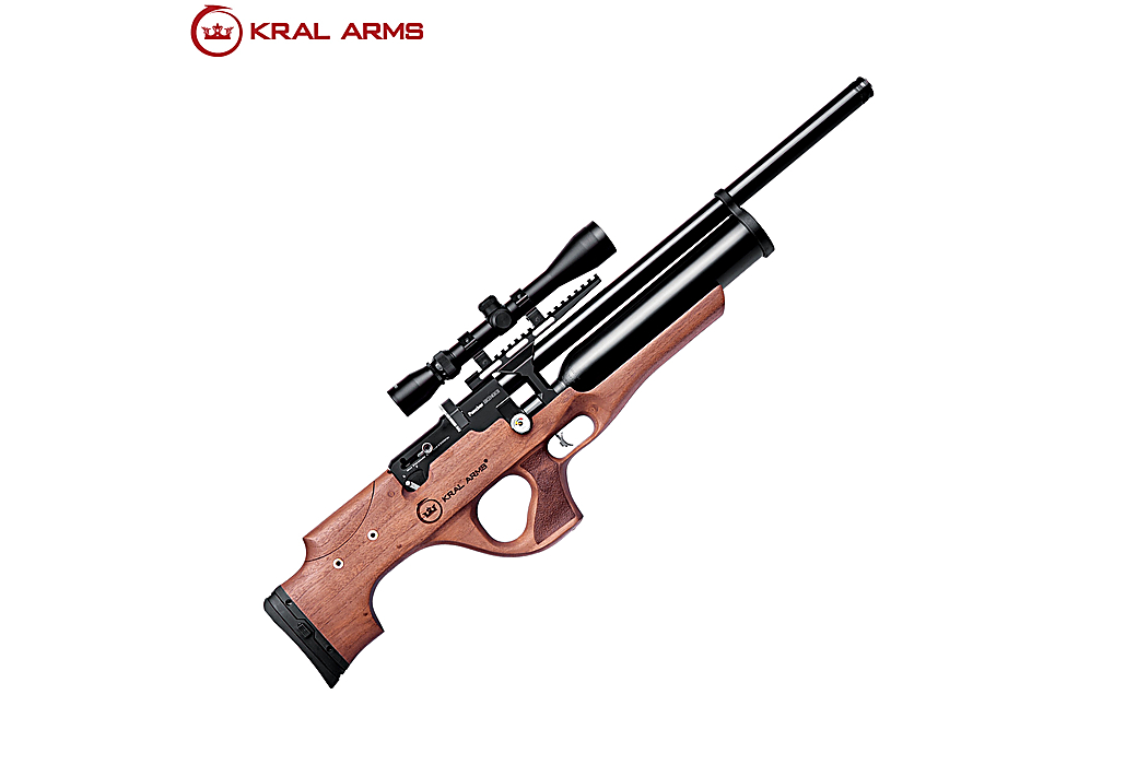 Carabina PCP Kral Arms Puncher Ekinoks Walnut