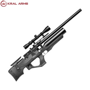 PCP Air Rifle Kral Arms Puncher Ekinoks Synthetic Semi Auto