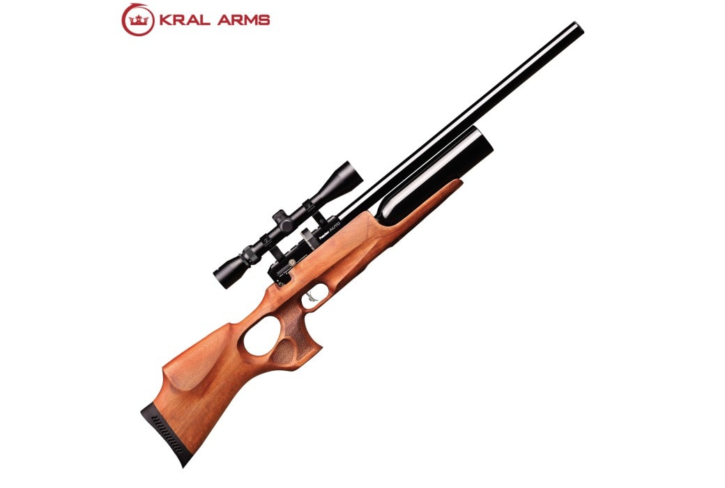 PCP Air Rifle Kral Arms Puncher Auto Walnut