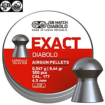 Chumbo JSB Exact Original 500pcs 4.52mm (.177)