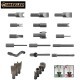 Kit de Herramientas para Armero Wheeler 89 Pcs Professional Gunsmithing Screwdriver Set