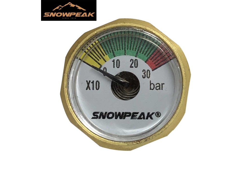 Snowpeak Manómetro de Presión M16