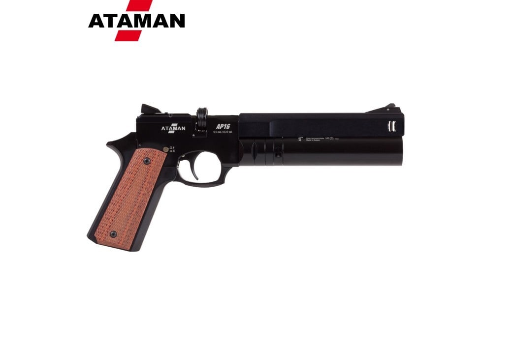 PCP Air Pistol Ataman AP16 Compact Black