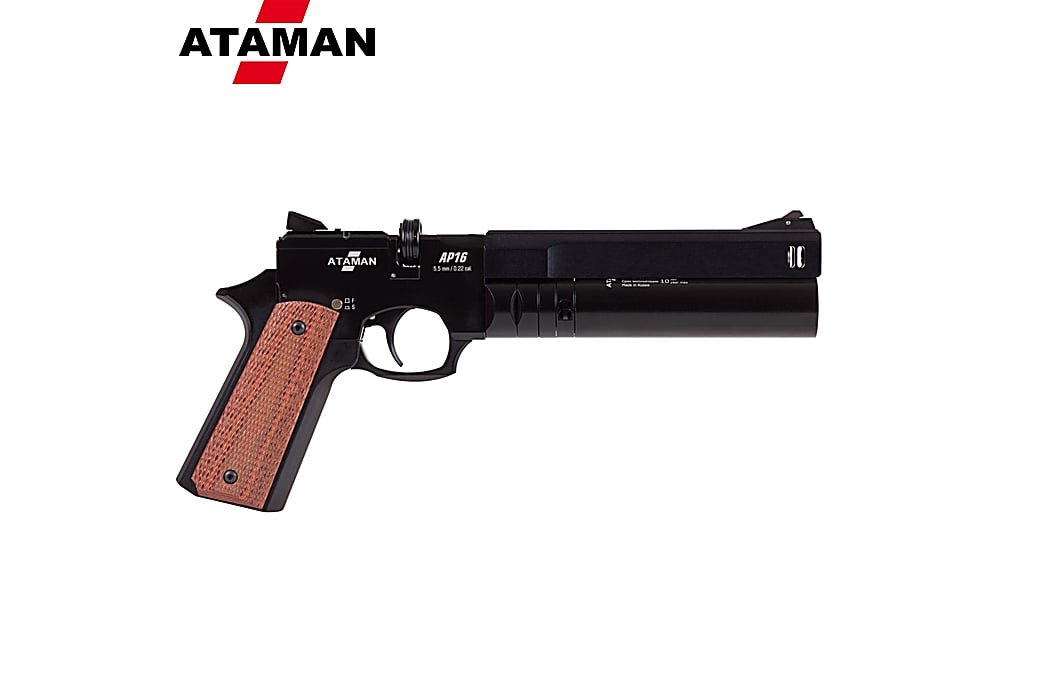 PCP Air Pistol Ataman AP16 Compact Black