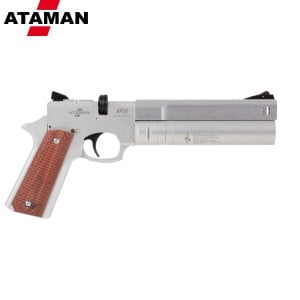 PCP Air Pistol Ataman AP16 Compact Silver