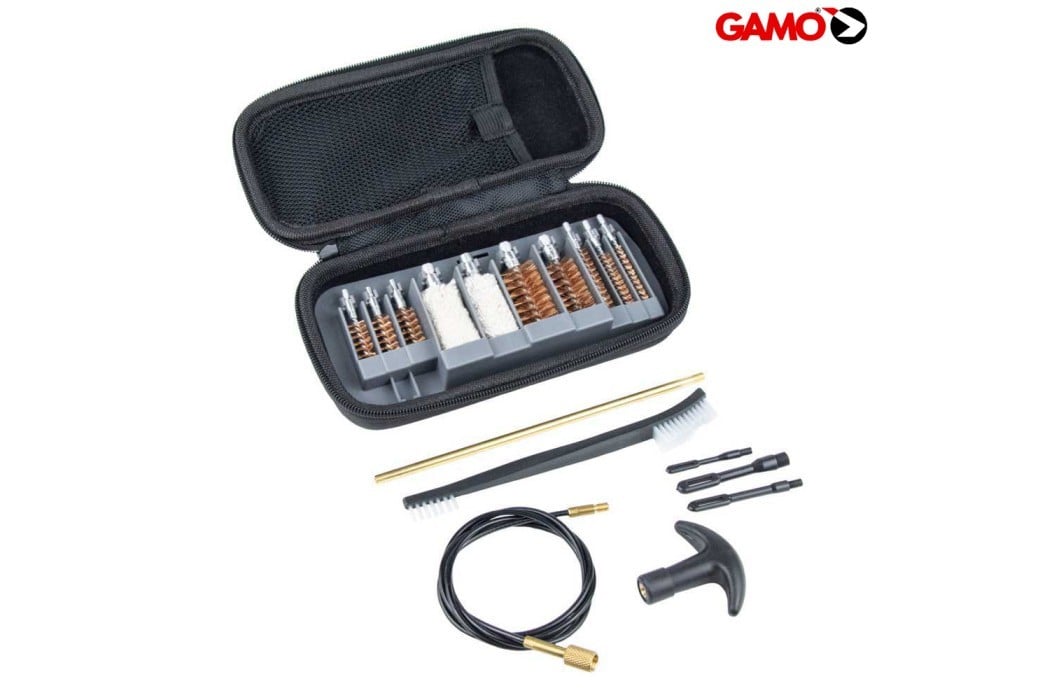 Kit de limpeza compacto para pistolas Gamo