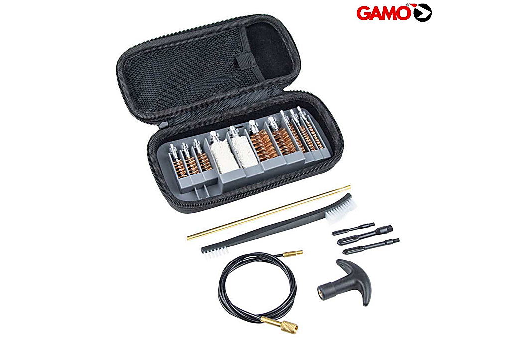 Kit de limpeza compacto para pistolas Gamo