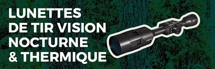 LUNETTES DE TIR VISION NOCTURNE | THERMIQUE